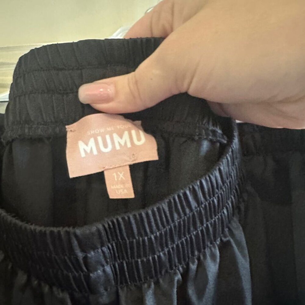 Show Me Your Mumu Irwin Satin Pants - Picture 2 of 3